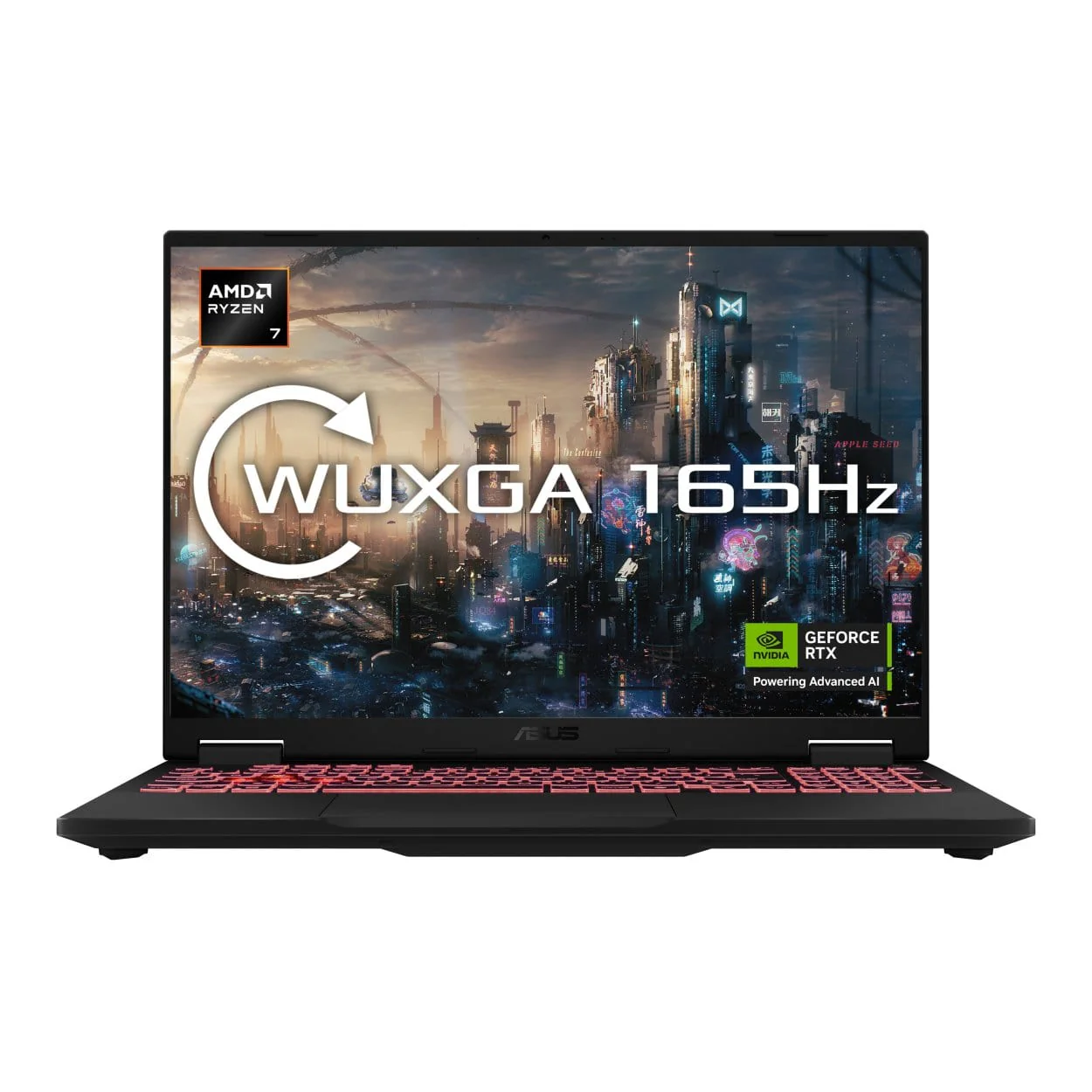 ASUS TUF Gaming A16 FA608UH 16-inch WUXGA AI Laptop - AMD Ryzen 7 260 512GB SSD 16GB RAM RTX 5050 Win 11 Home - Image 3