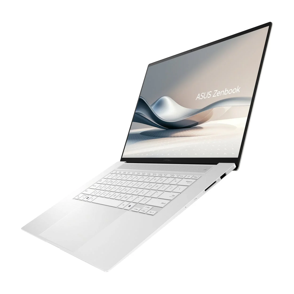 ASUS Zenbook S 16 UM5606WA 16-inch WQXGA+ Laptop - AMD Ryzen AI 9 HX 370 2TB SSD 32GB RAM Win 11 Home White - Image 3
