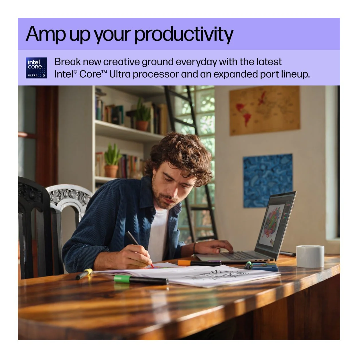 HP ProBook 440 G11 14-inch WUXGA Laptop - Intel Core Ultra 7 155U 512GB SSD 16GB RAM Win 11 Pro A37X1ET - Image 9