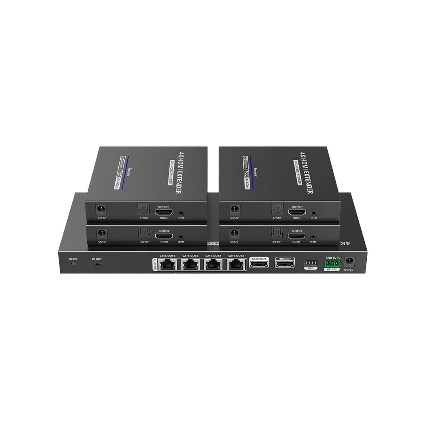 Lenkeng 1x4 HDMI Splitter CNV-LKV824P - Image 3