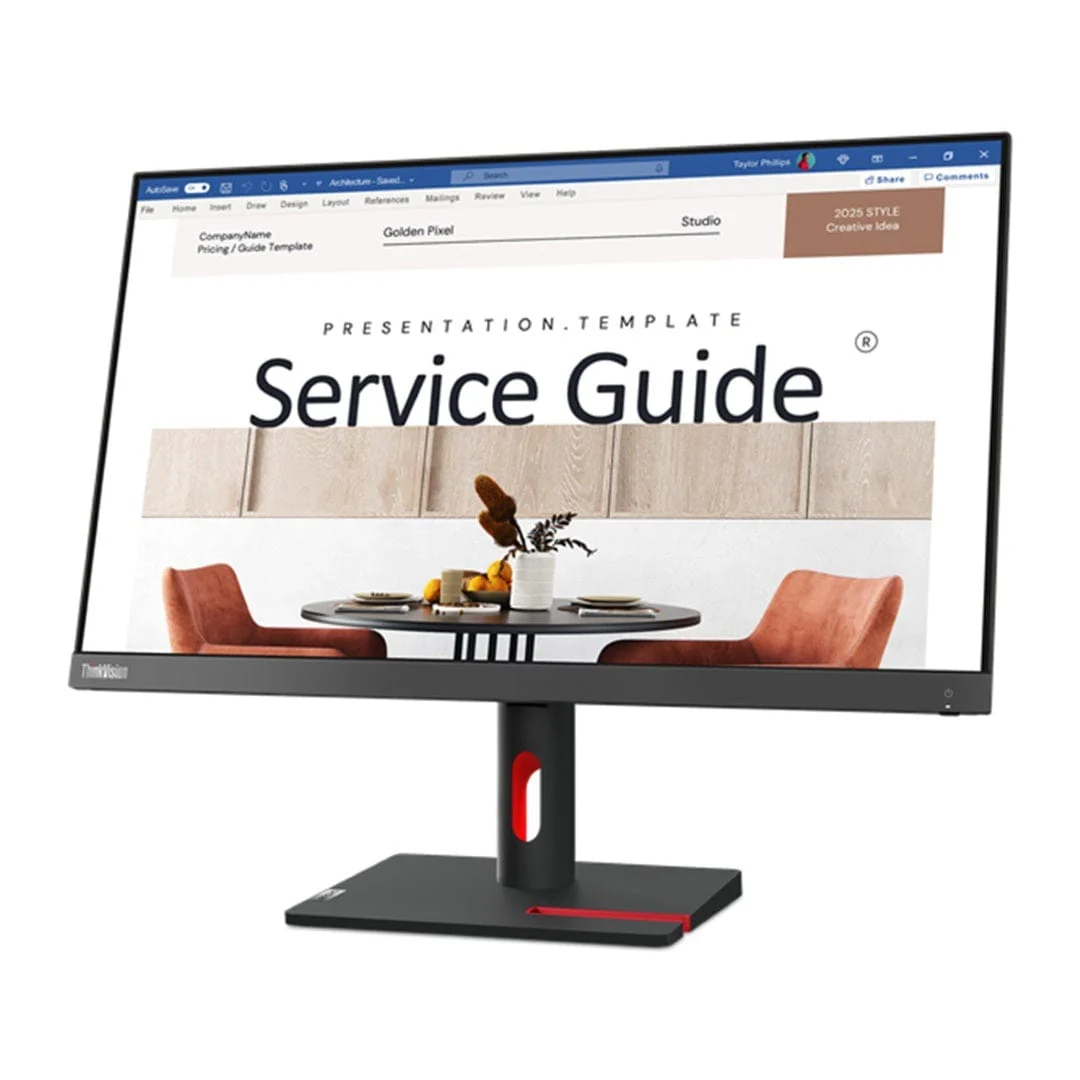 Lenovo ThinkVision S24i-30 23.8-inch 1920 x 1080p FHD 16:9 100Hz 4ms LED IPS Monitor 63DEKAT3SA - Image 3