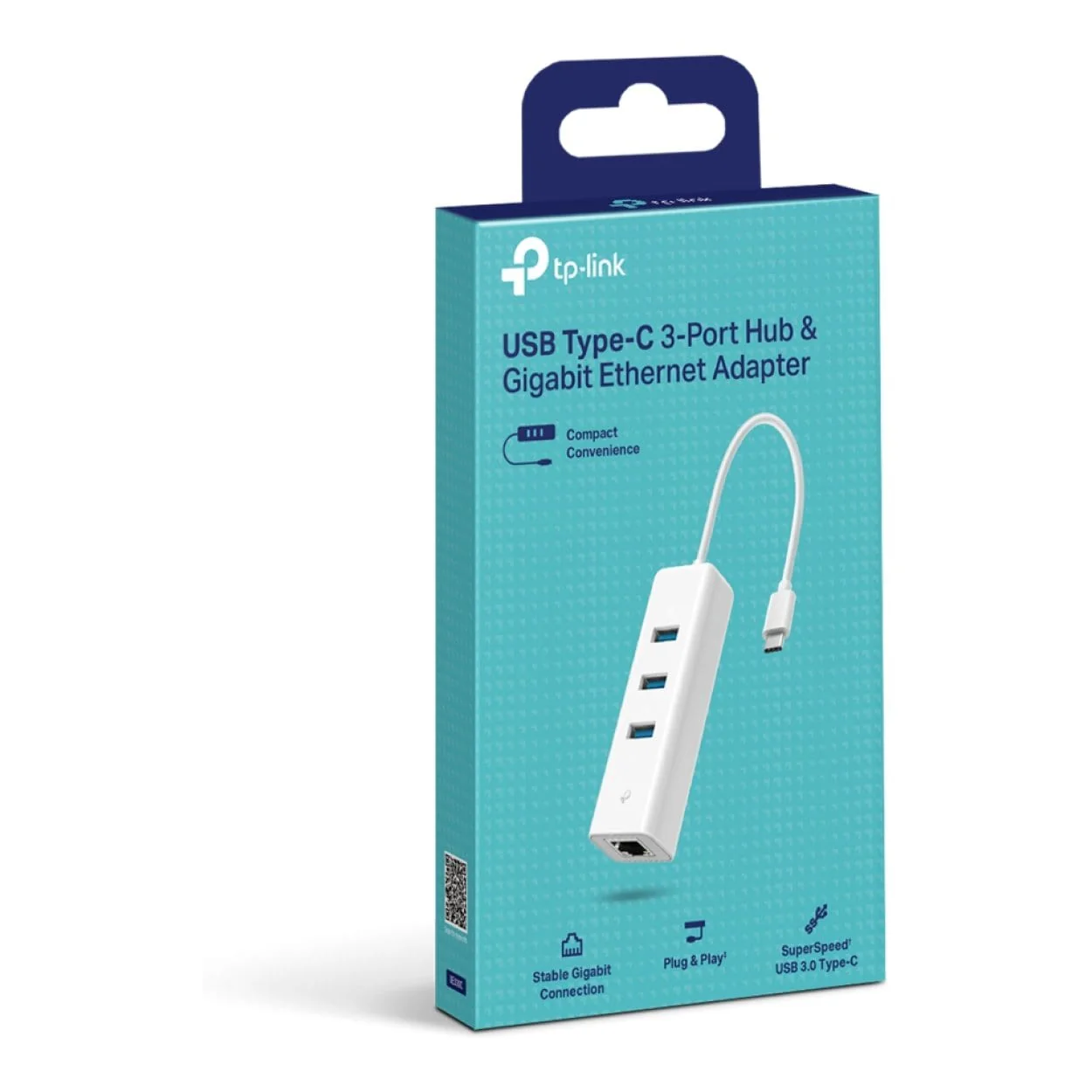 TP-Link UE300C USB Type-C 3-Port Hub & Gigabit Ethernet Adapter - Image 4
